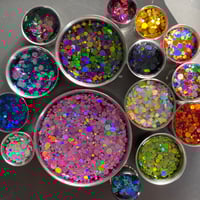 Image 2 of Chunky Glitter Plugs (sizes 0g-2")