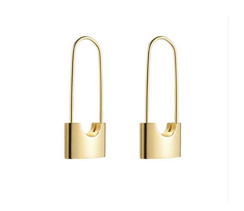 Image of Small Love Locked Earrings