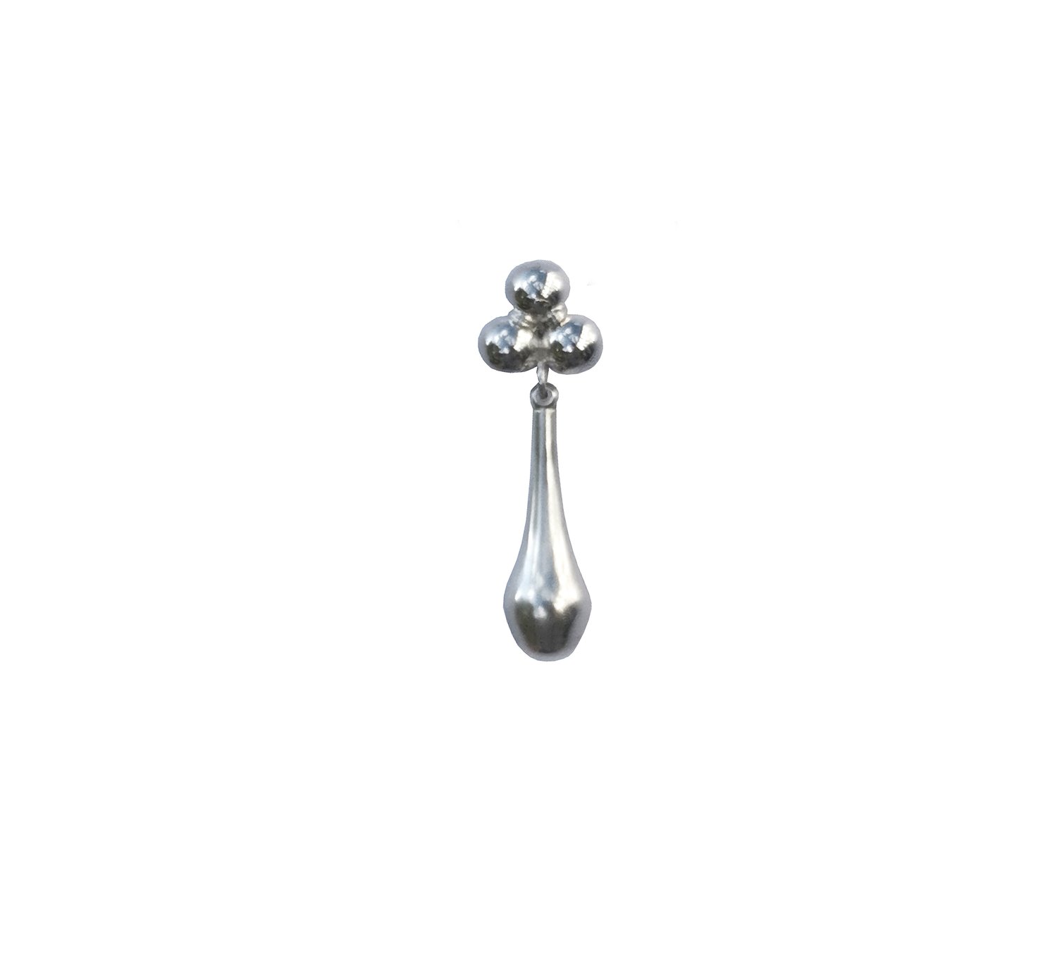 Image of Pendalogue earring silver