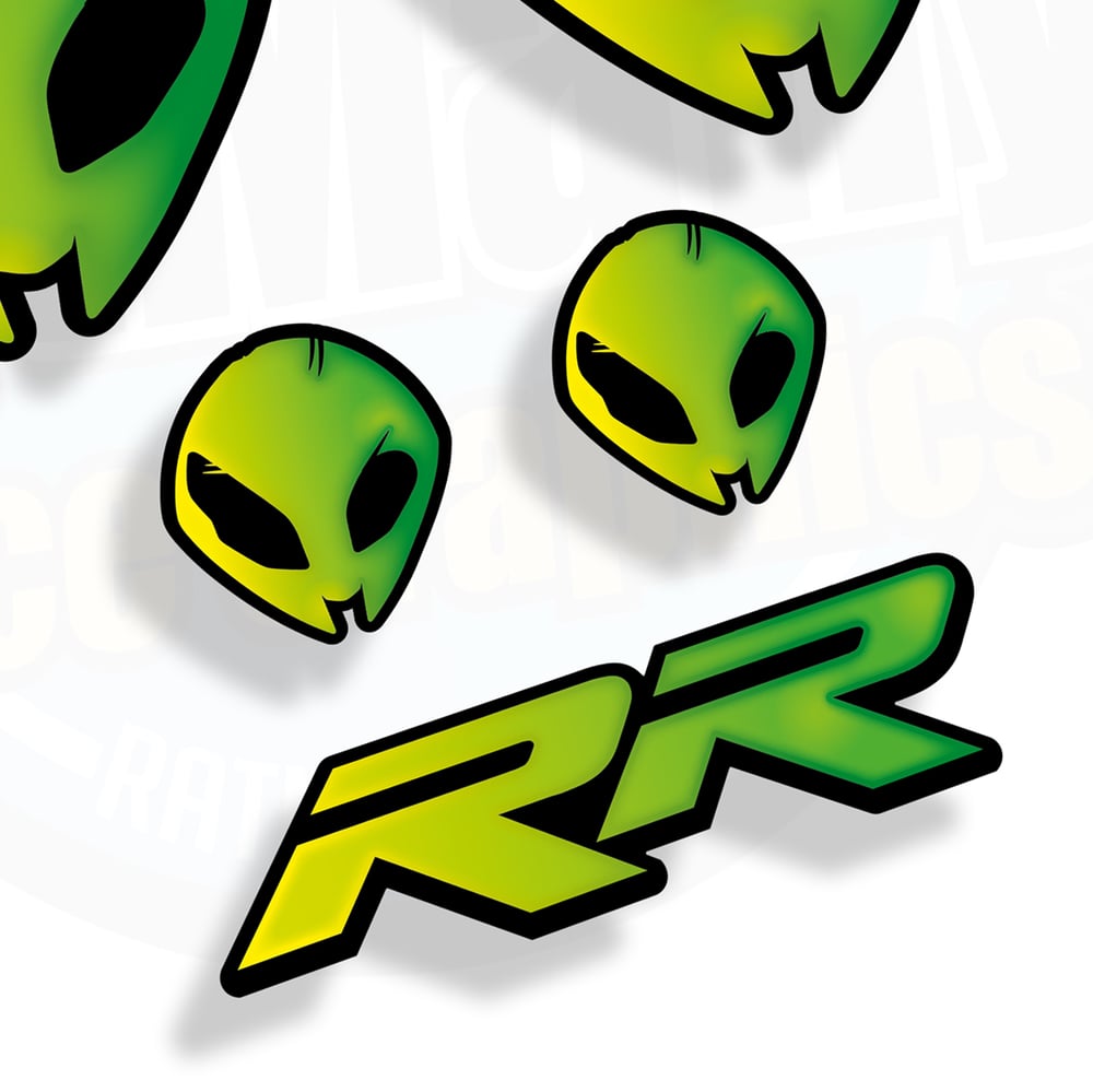 Image of  BMW RR Alien Stickerbomb