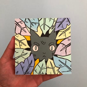 Image of Hidden Cat Painting 