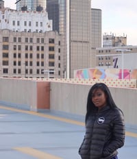 Black Bubble Puffer Women’s Jacket 