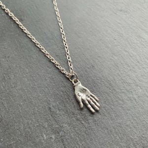 Image of Palmistry Hand necklace