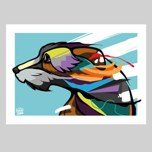 Image of Irish Wolfhound Print