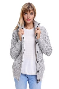  Hooded Cardigans Sweater