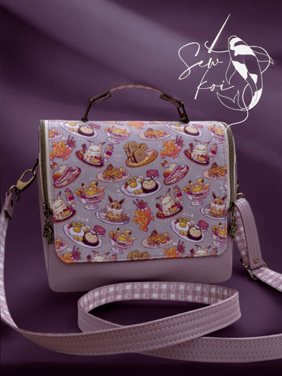 Image of Crossbody Satchel- pocket monster cafe