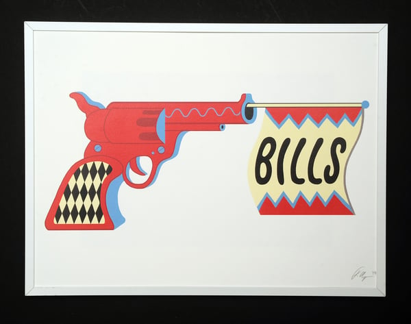 Image of ' Bills ' A3 Print