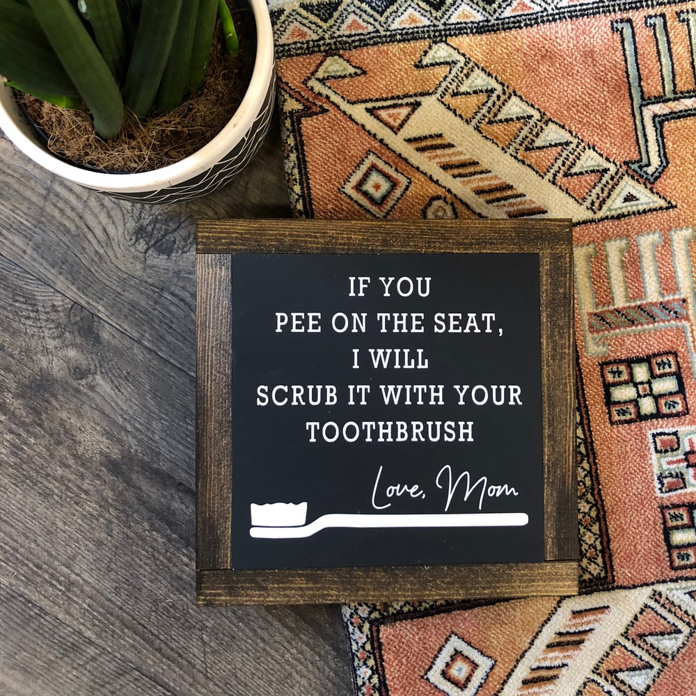 Image of Pee On The Seat