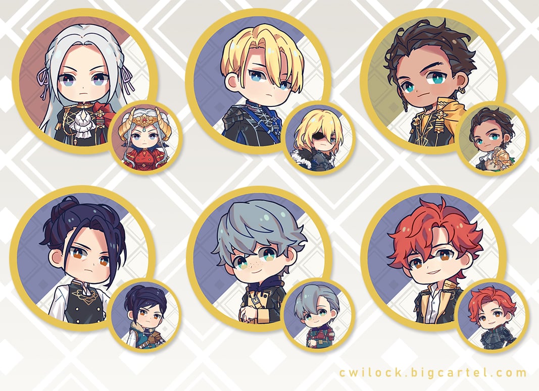 3d Fe3h Button Pins Cwilock