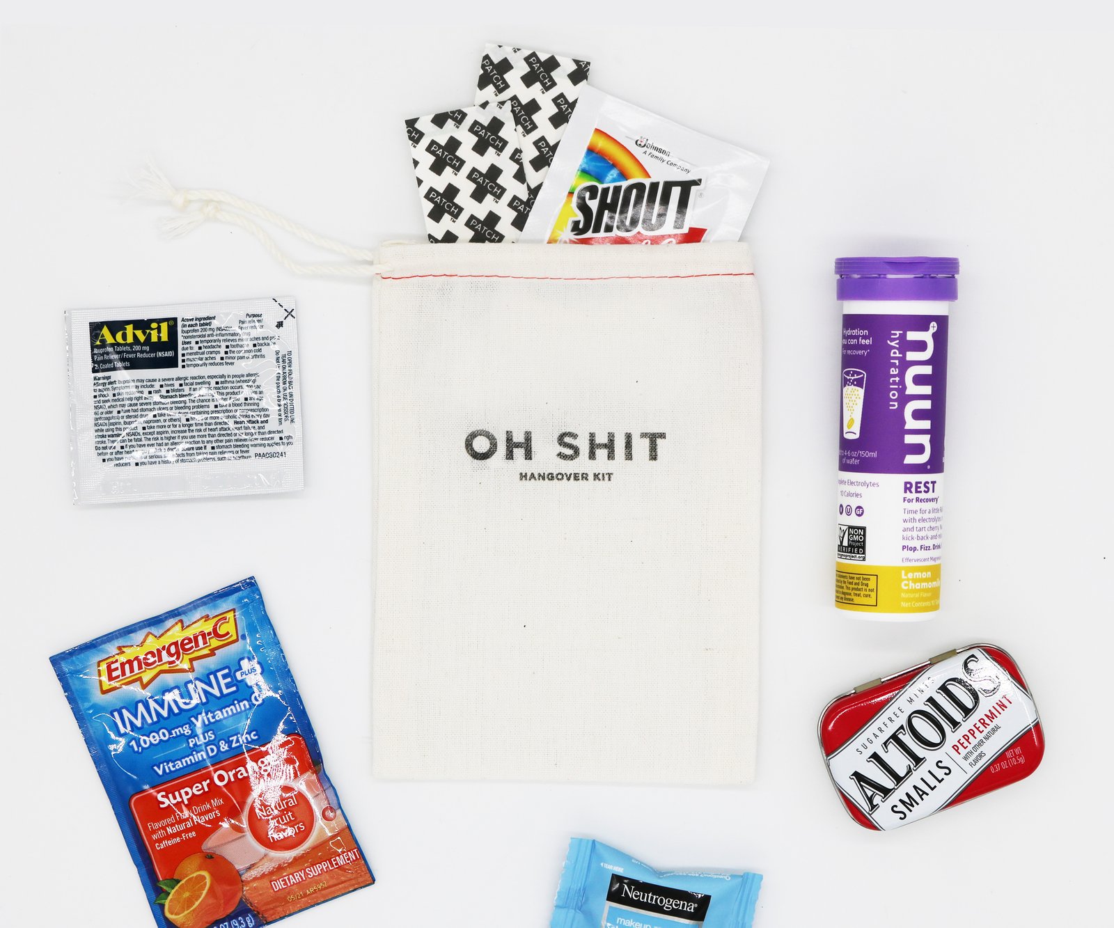 Hangover store kit bags