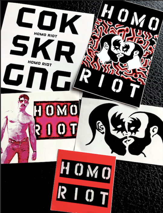 Image of Homo Riot Sticker Pack