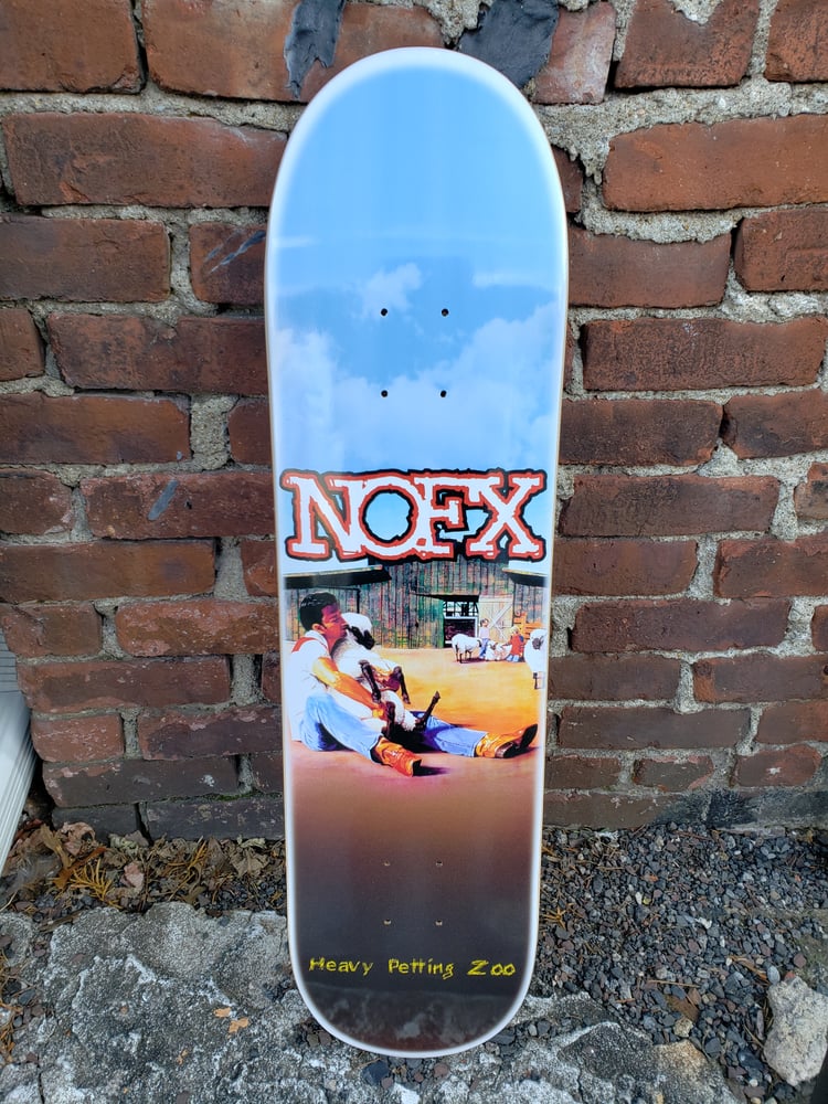 Image of NOFX BUNDLE Zoo + Eating Lamb skateboards