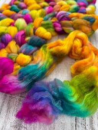 Image 4 of Sunset in Cyberspace, on Super Soft: 80% SW fine Merino, 20% Cashmere