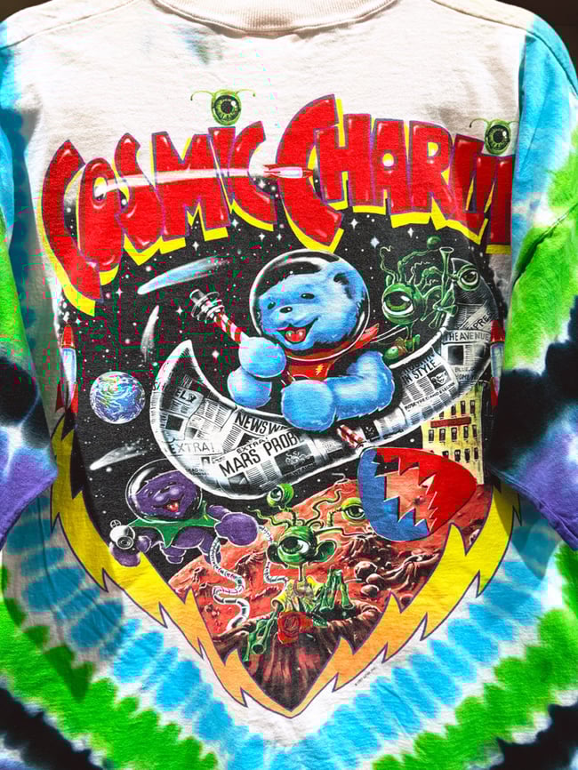 Grateful Dead 1997 Cosmic Charlie T-Shirt - Size XXL