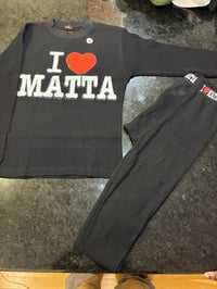 𝖎 ❤️ 𝕸𝖆𝖙𝖙𝖆 Black Thermal (Top & Bottom)