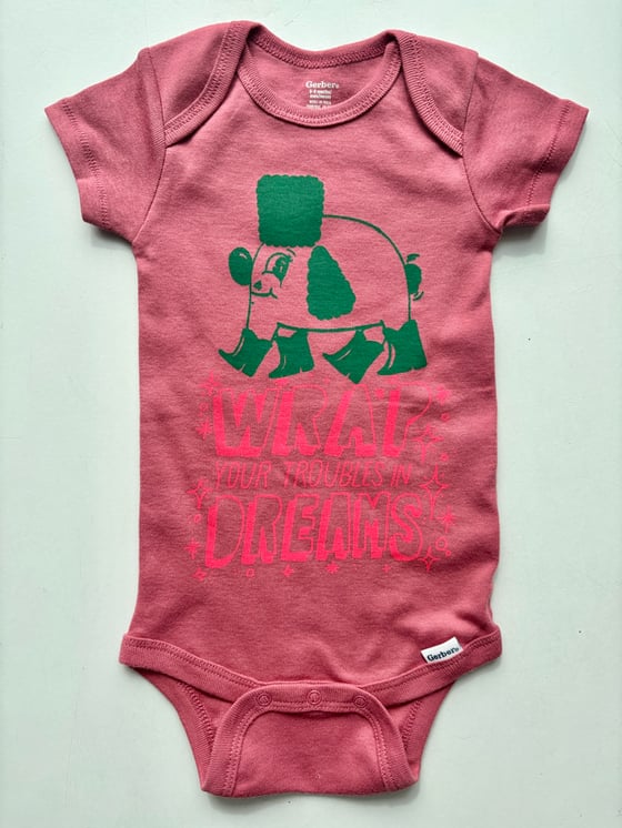 Image of Raspberry Baby Onesie