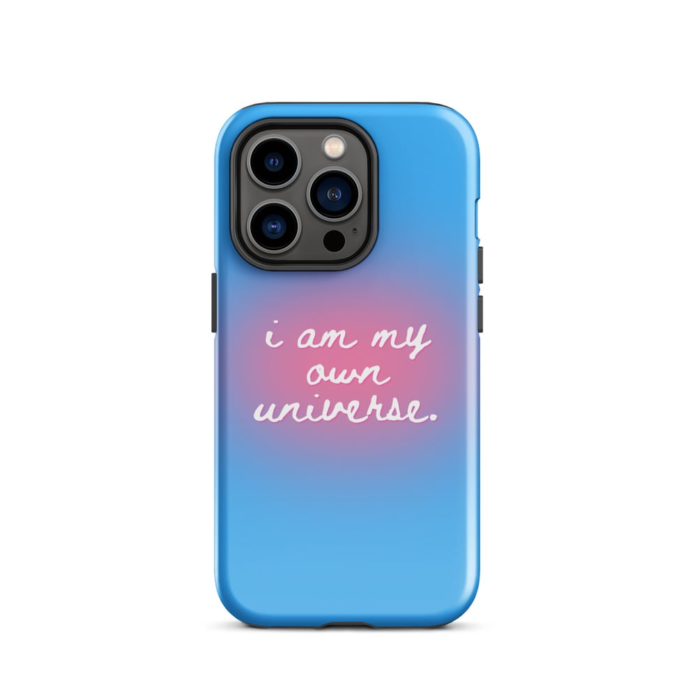 ZEN EXP - “I am my own universe” Tough Case for iPhone®