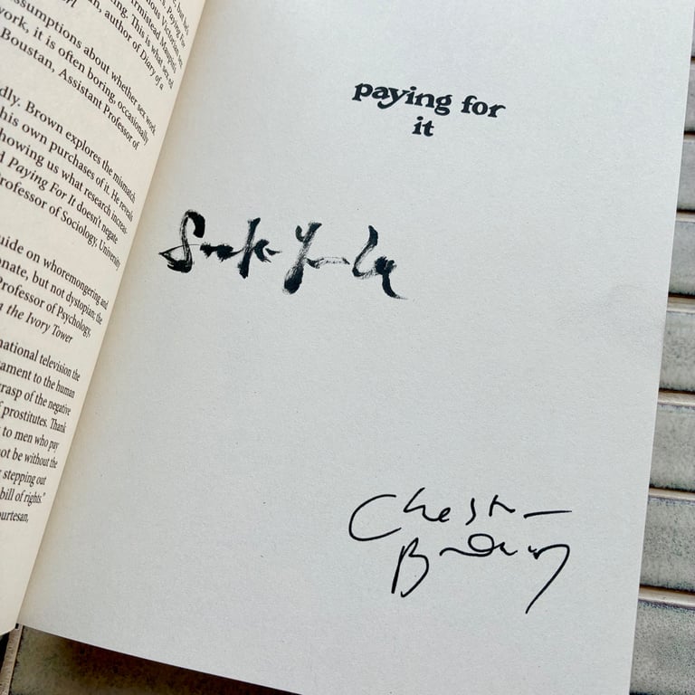 Paying For It by Chester Brown - SIGNED Image 2