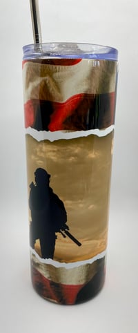 Image 3 of Soldier Tumbler