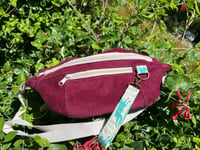 Image 2 of Burgundy bunny fanny pack