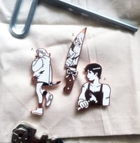 Image 1 of FINAL GIRL enamel pins
