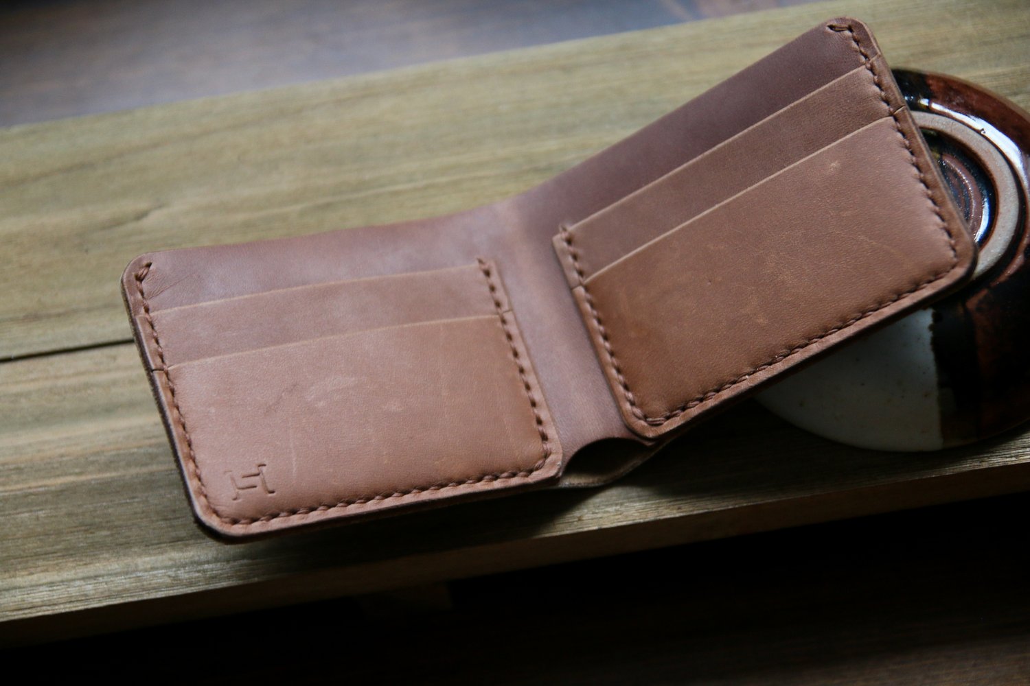 Image of Traditional Bifold in Folklore Vintage and Natural Chromexcel