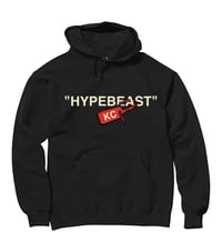 "HypebeastKC" Zip Tie Hoodie Black/White/Grey