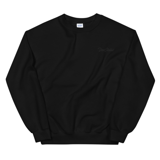 Image of Black on Black Sweatshirt