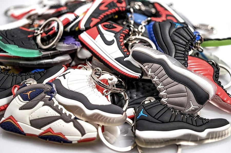 Image of Silicone Sneaker Keychains