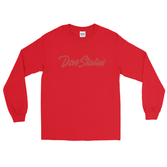Image of Red on Red long sleeve tshirt