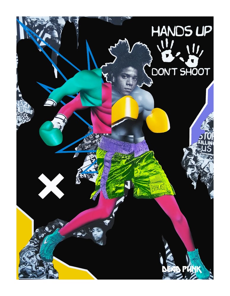 Image of Don't shoot Basquiat limited edition print