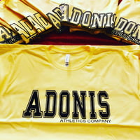 Canary yellow Adonis Logo Tee