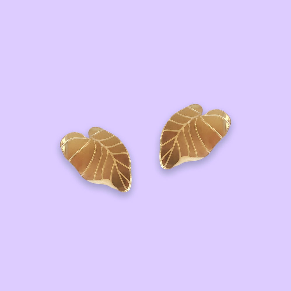 Image of Lily Pad Studs (Midi)