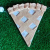 5 foot Felt Pie Slice Garland