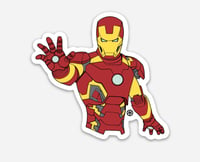 Iron Man Die Cut Sticker