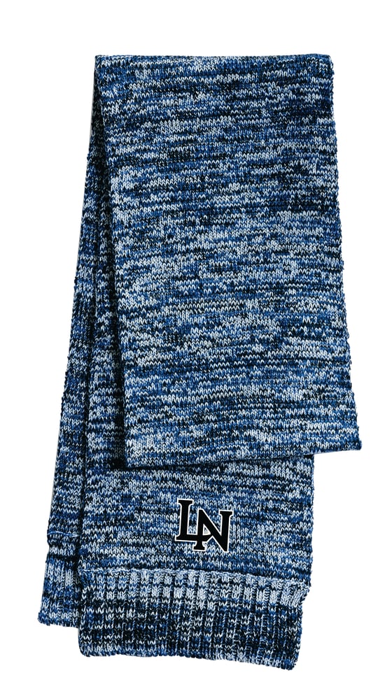 Image of Embroidered Marled Scarf