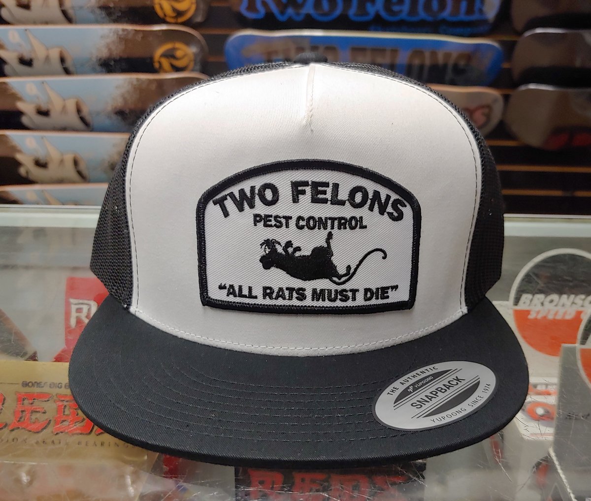 Two Felons "Pest Control" V1 (white/black) 