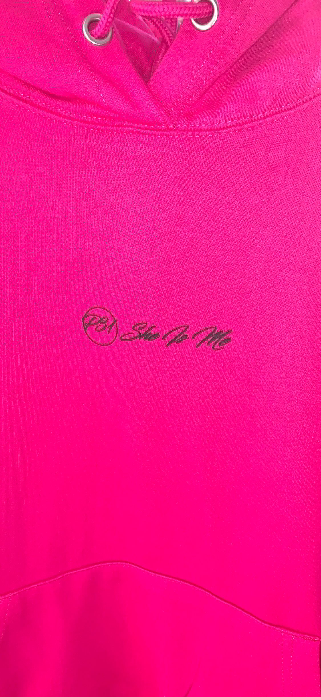 Image of P31 - She Is Me Hoodies (Hot Pink, Grey, & White)