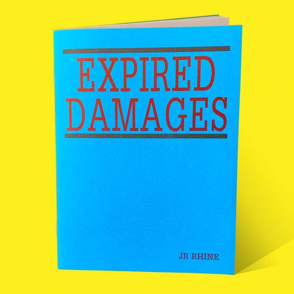 Image of "Expired Damages" Poetry Book