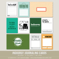 Image 1 of Indoorsy Journaling Cards (Digital)