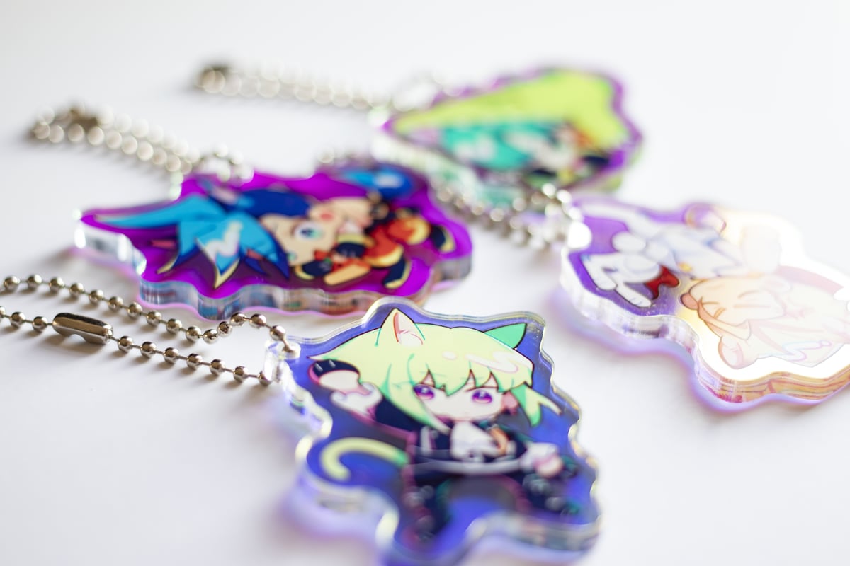 Image of Promare :: Holographic Charms