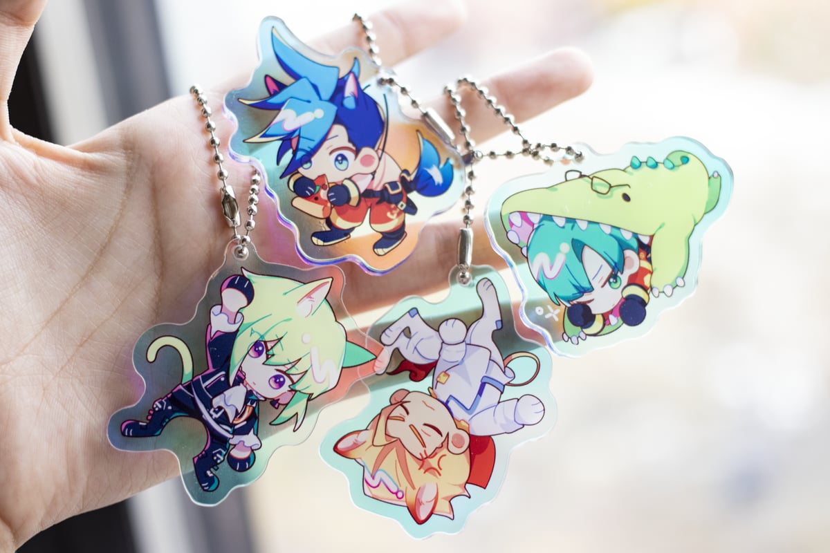 Image of Promare :: Holographic Charms