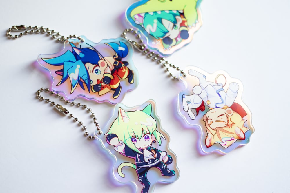 Image of Promare :: Holographic Charms