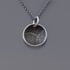 Sterling Silver Patterned Seed Pod Necklace Image 4