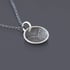 Sterling Silver Patterned Seed Pod Necklace Image 2