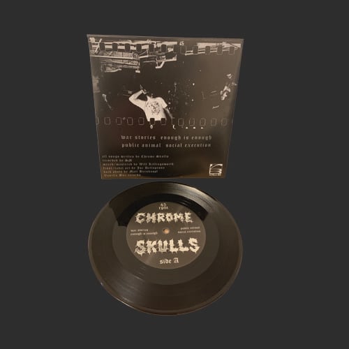 Image of Chrome Skulls - The Metal Skull 7" EP