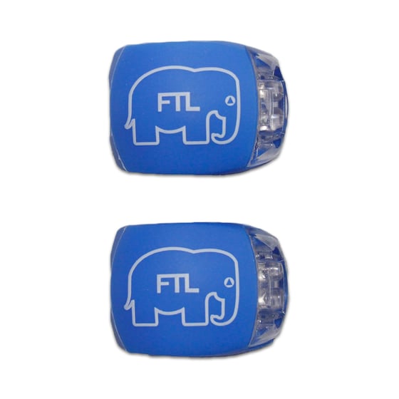 Image of Elephant Bike Lights (Pack of 2) Blue