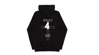 Image 4 of OG CROSS LOGO HOODIE