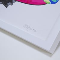 Image 2 of 'Putting Legs on a Snake' - Print (Framed)