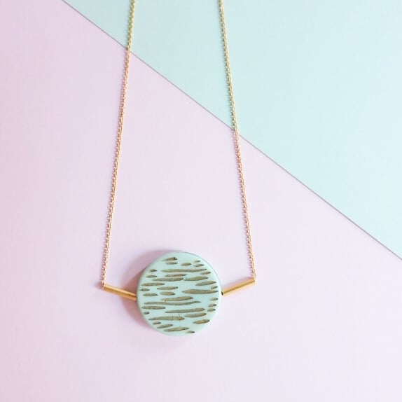 Image of Colgante MINT CYRCLE